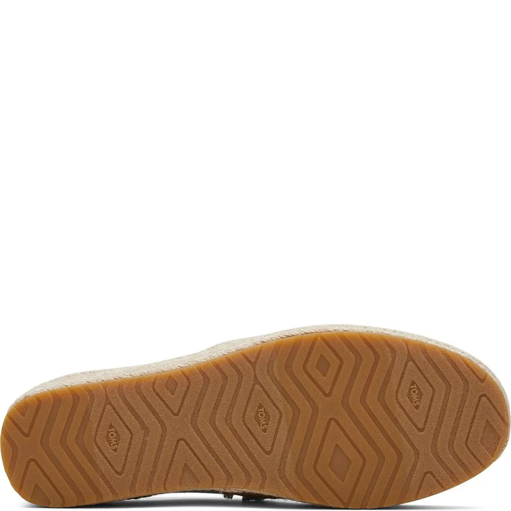 Leona Nappa Leather Espadrille TOMS Valencia Espadrille