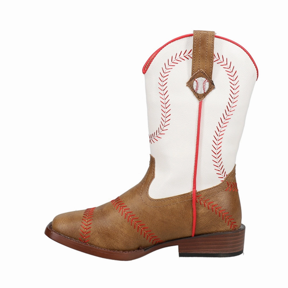 Baseball Square Toe Cowboy Boots (Little Kid) Muck Boots