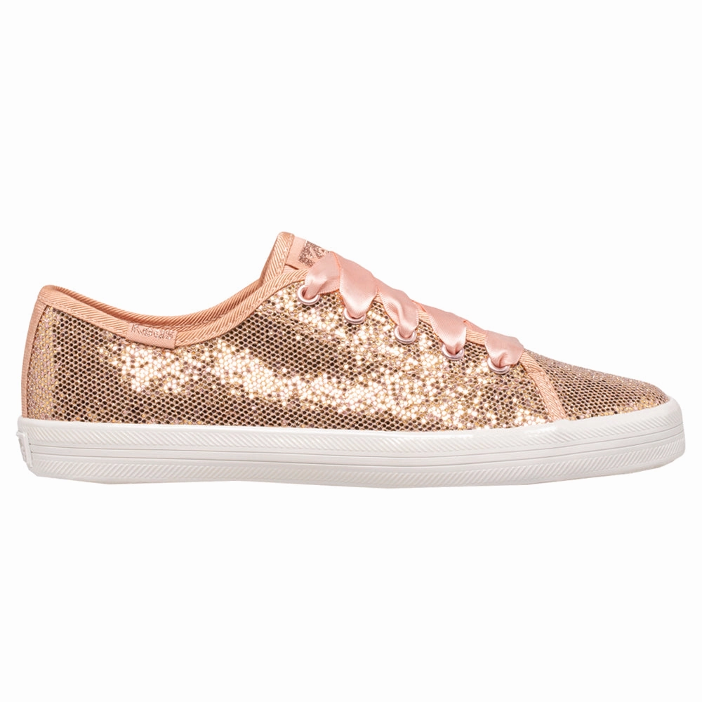 Shoes Vs Sneakers Kickstart Celebrations Glitter Lace Up Sneakers (Little Kid - Big Kid)