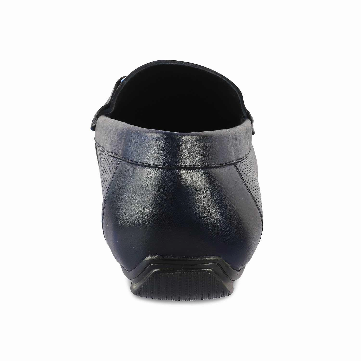 Jeans With Loafers The Rottervam Navy Mens Driving Leather Loafer