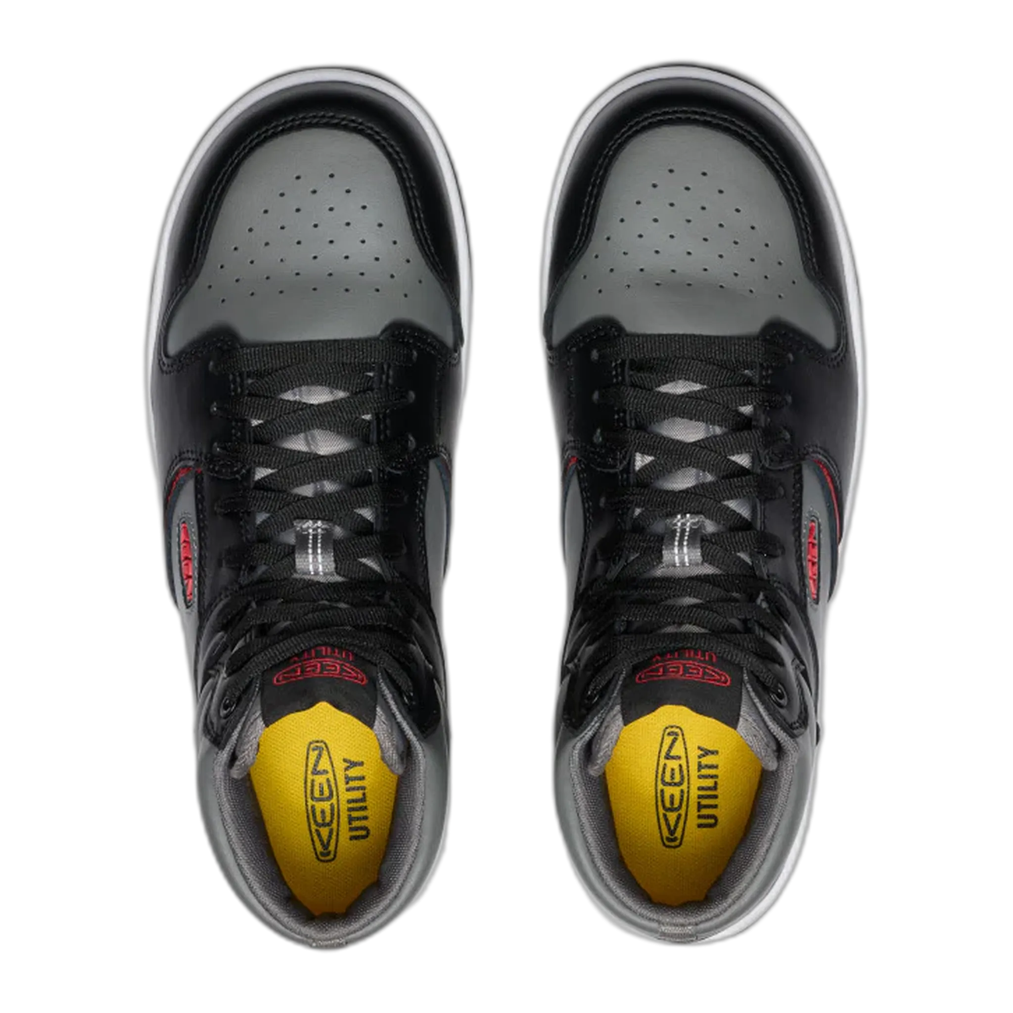 Men's Overton Mid Work Shoe (Carbon-Fiber Toe) Wedge Style Work Boots