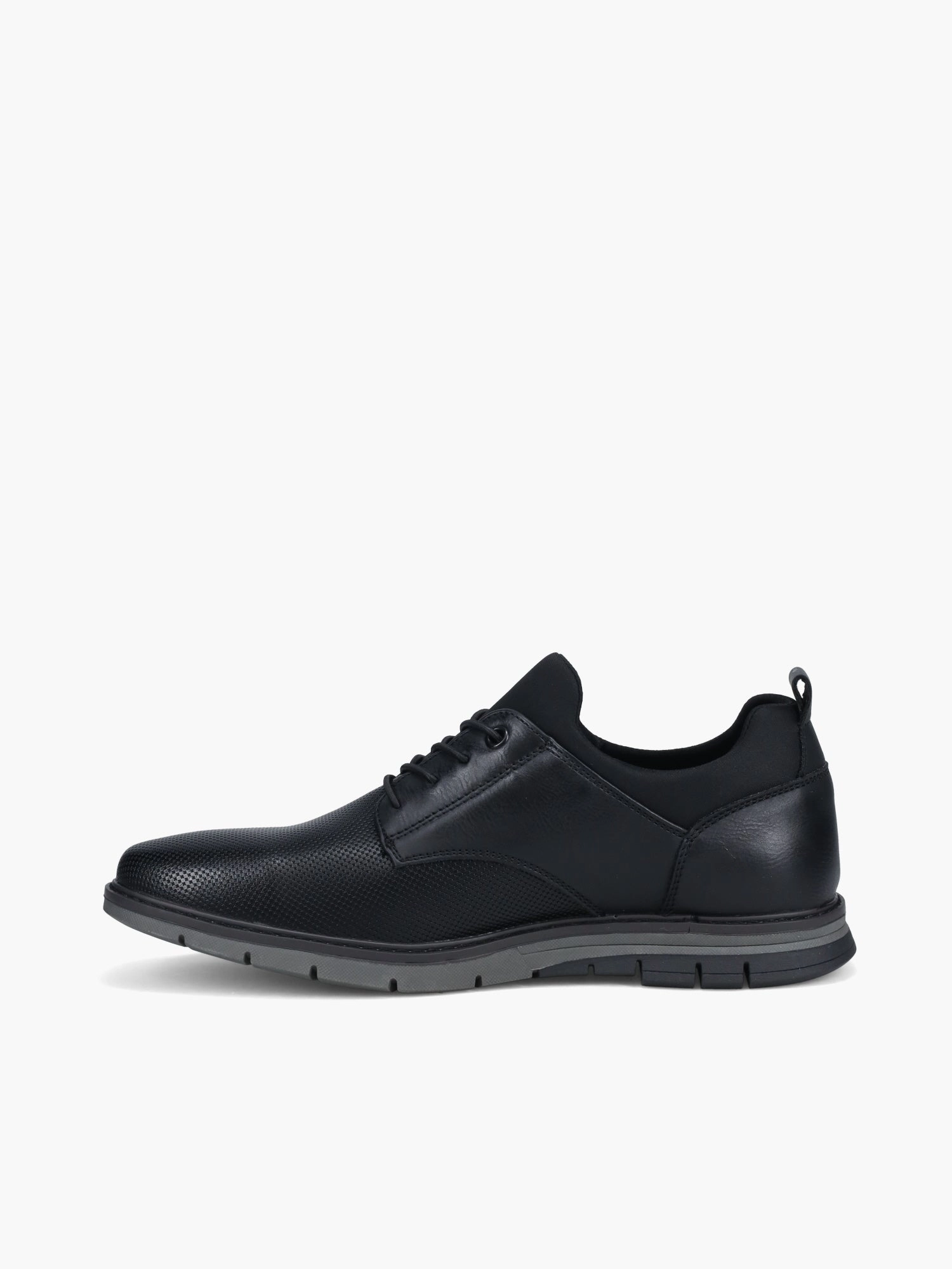 Diego Black Eco Leather Non Slip Oxfords