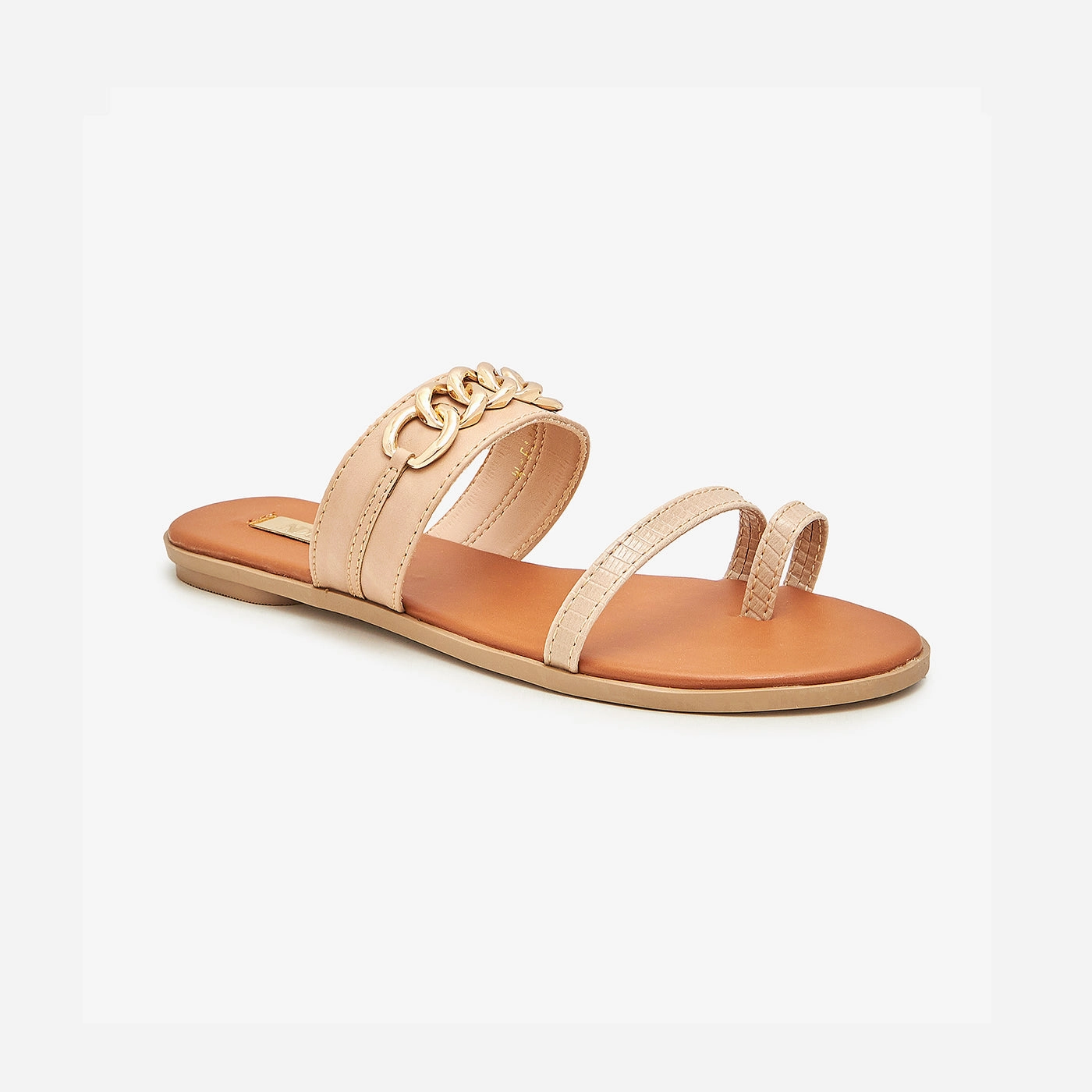 Toe Ring Strappy Slides Slippers Made In The Usa