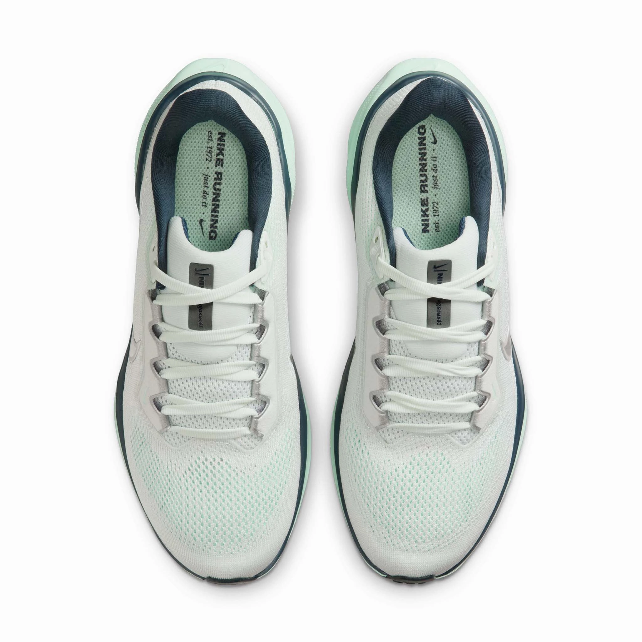 Baltimore Ravens Nike Shoes Nike | Women's Pegasus 41 Road Running Shoes - Ghost Aqua/Metallic Silver-Mint Foam