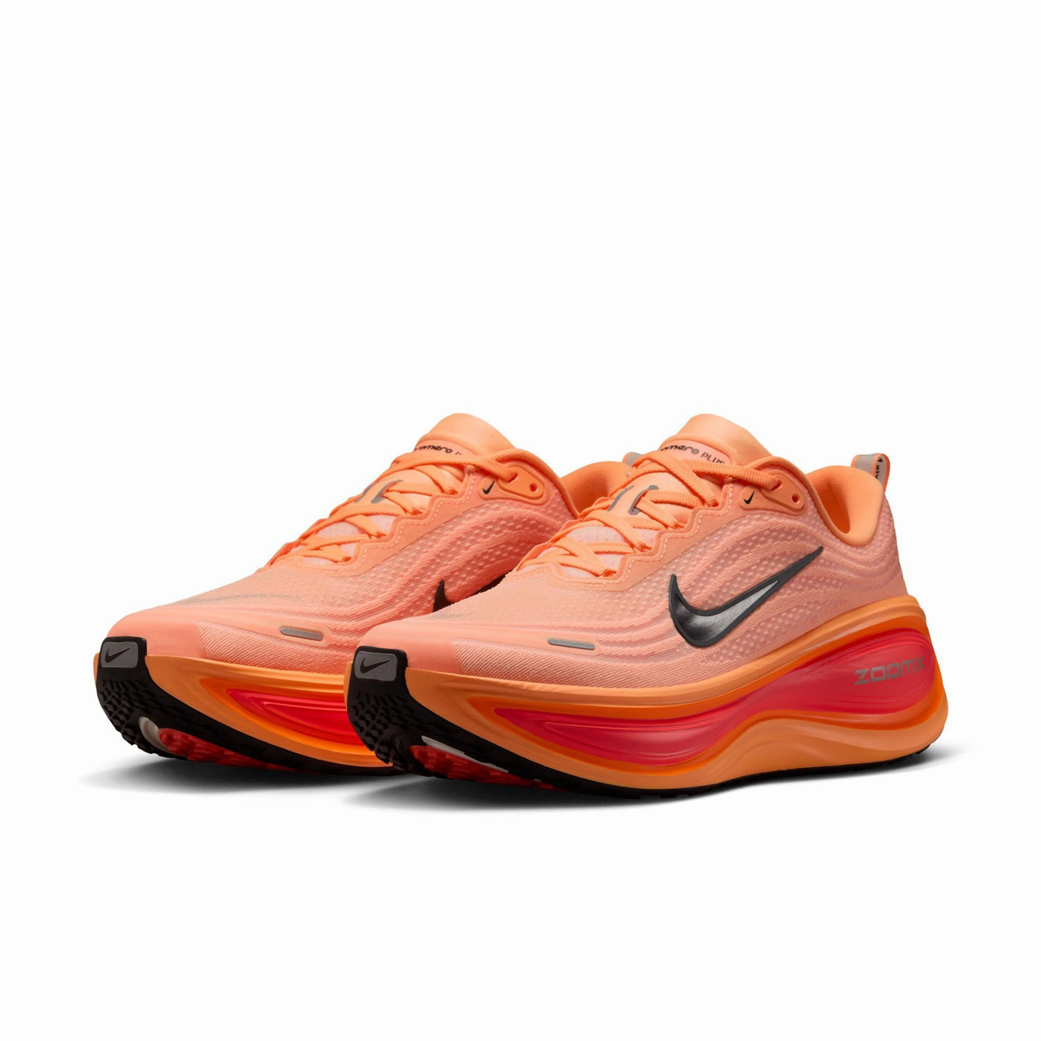 Nike | Men's Vomero Plus Road Running Shoes - Orange Pulse John Mcenroe Nike Shoes