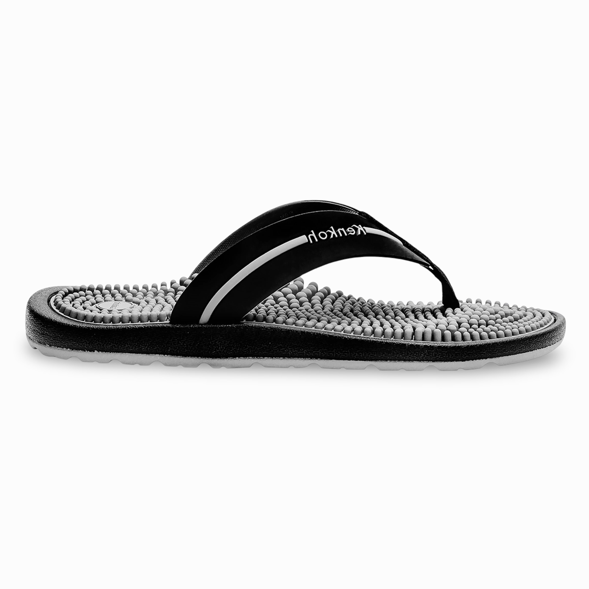 Kaiyo Thong Black (Women) Wedge Dress Sandals