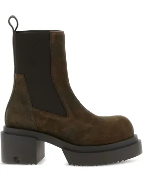 Chelsea Boots Pattern elastic-strap platform boots