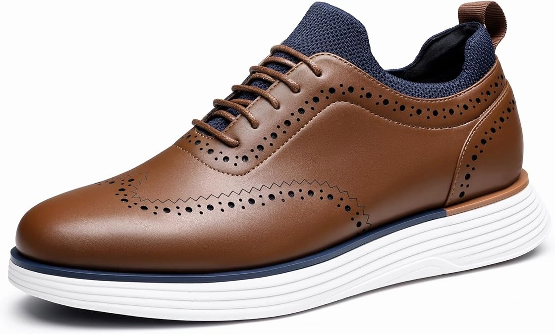Dress Shoes Oxford Bruno Marc Men's Dress Sneakers Oxfords Casual Wingtip Brogue Shoes