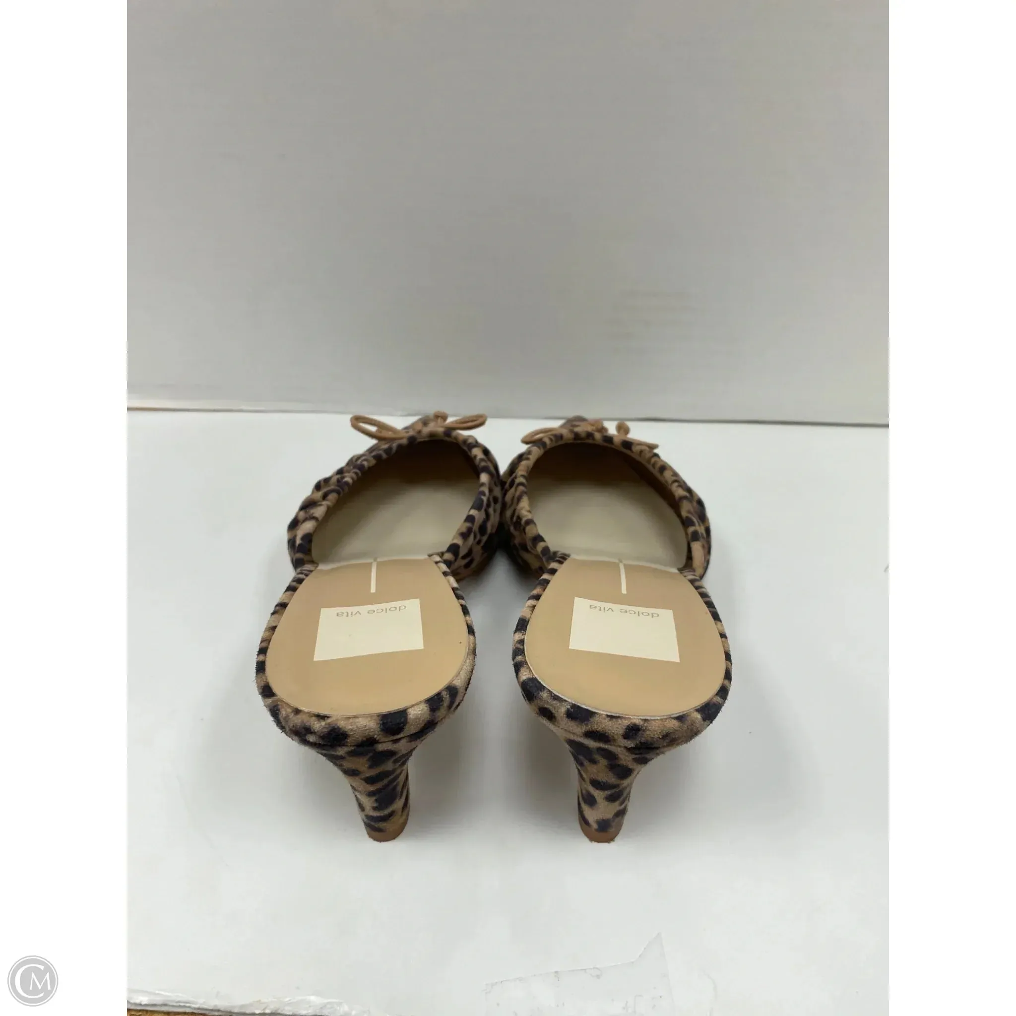 Shoes Heels Kitten By Dolce Vita In Animal Print, Size: 9 High Heels Pprn