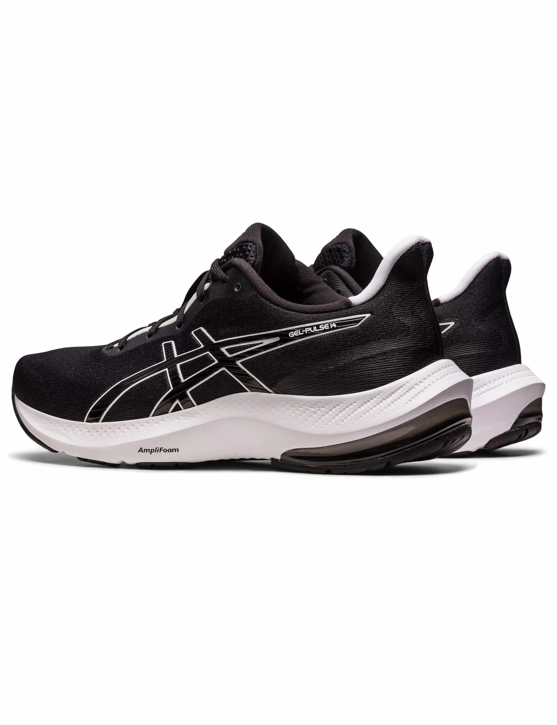 Gel-Pulse 14 - Black/White Asics Metarun Shoes