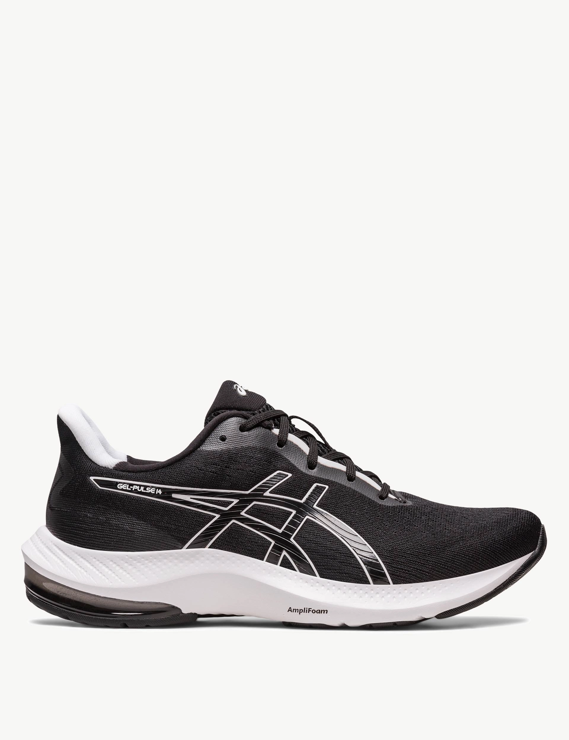Gel-Pulse 14 - Black/White Asics Shoes Cheapest Online