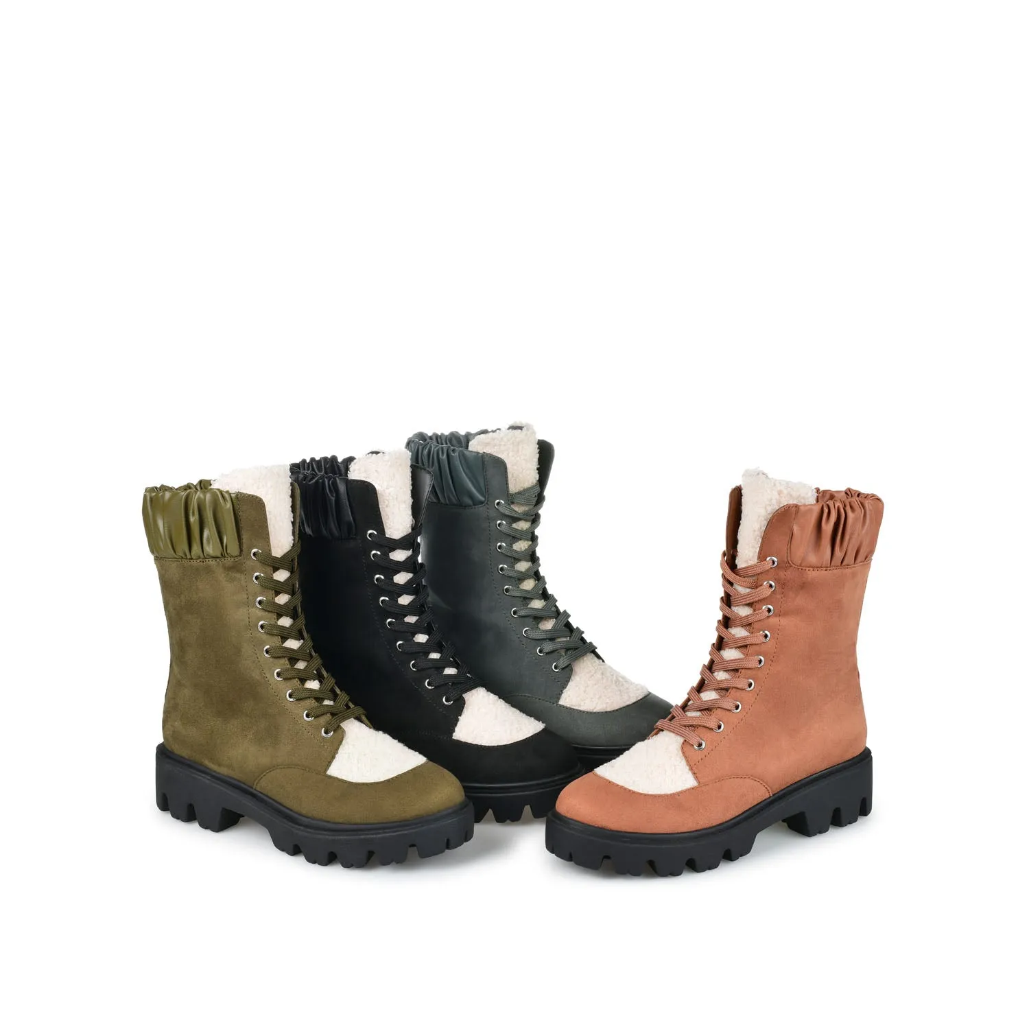Comfortable Combat Boot ELINOR - FINAL SALE (NO EXCHANGES)