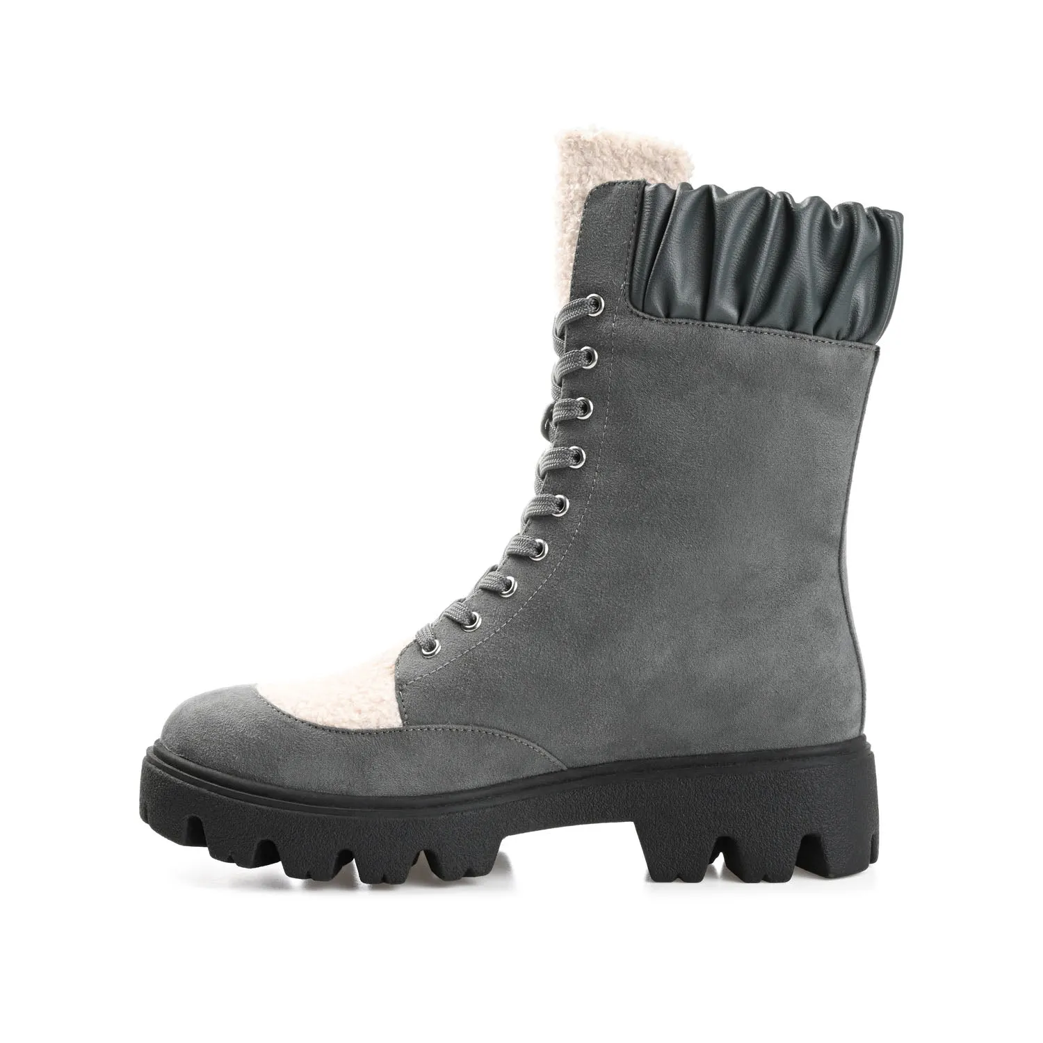Newborn Combat Boots ELINOR - FINAL SALE (NO EXCHANGES)