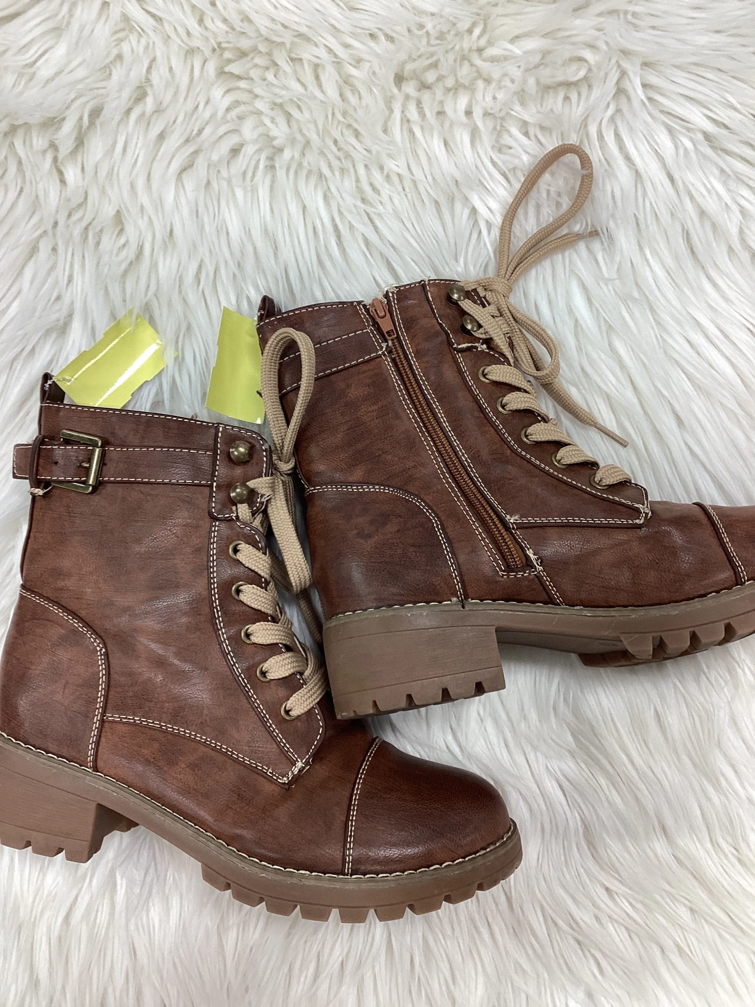 Nike Combat Boots Boots Combat By Cmc In Brown, Size:10