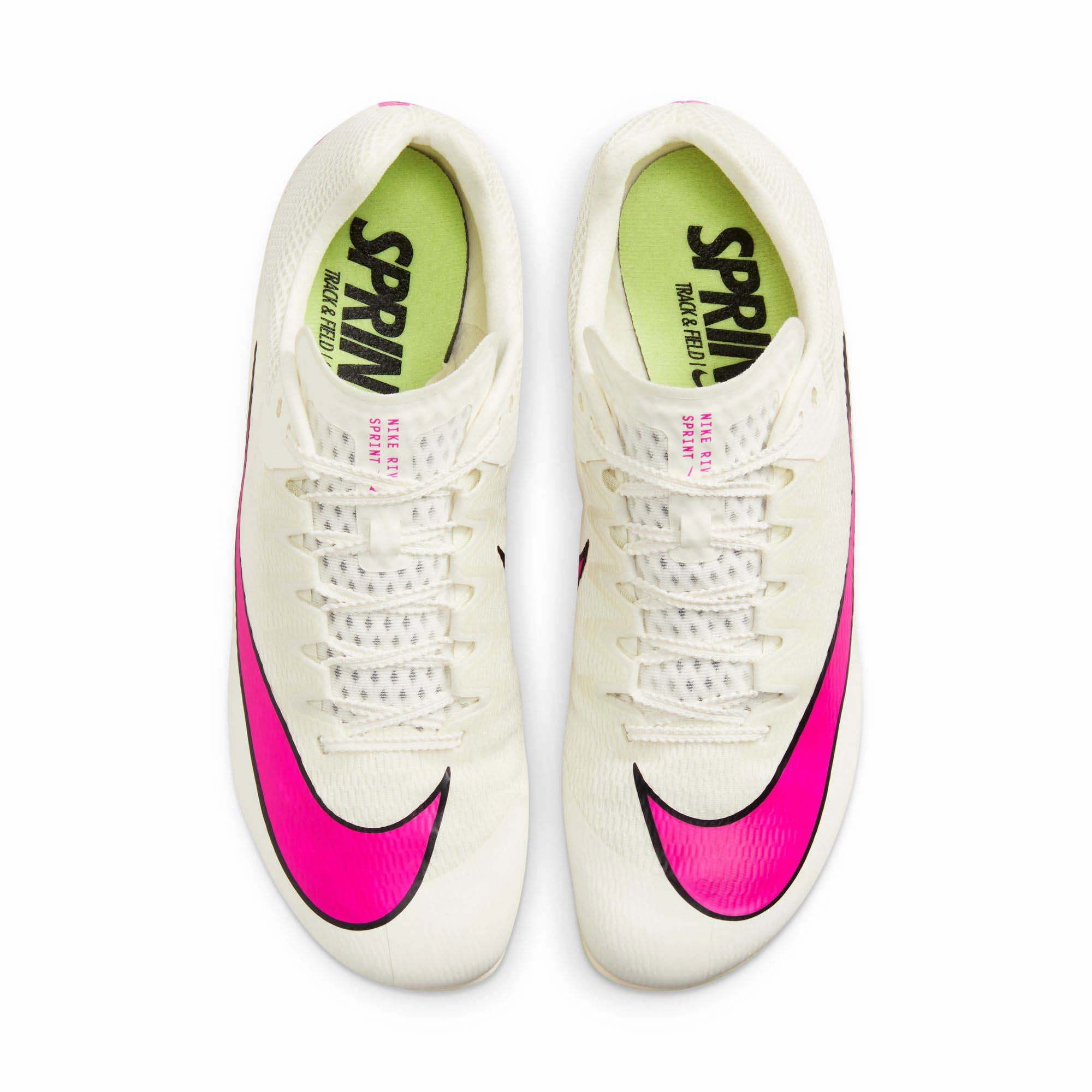 Wide Nike Running Shoes Nike | Unisex Rival Sprint Track & Field Sprinting Spikes - Sail