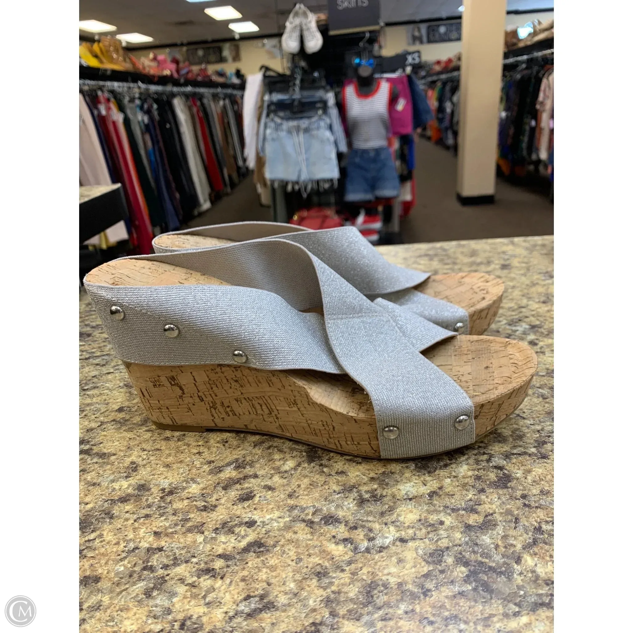 Photos Of Shoes Shoes Heels Wedge By Clothes Mentor In Ivory, Size: 10