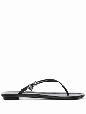 enamel triangle-logo slides Air Uptempo Slides