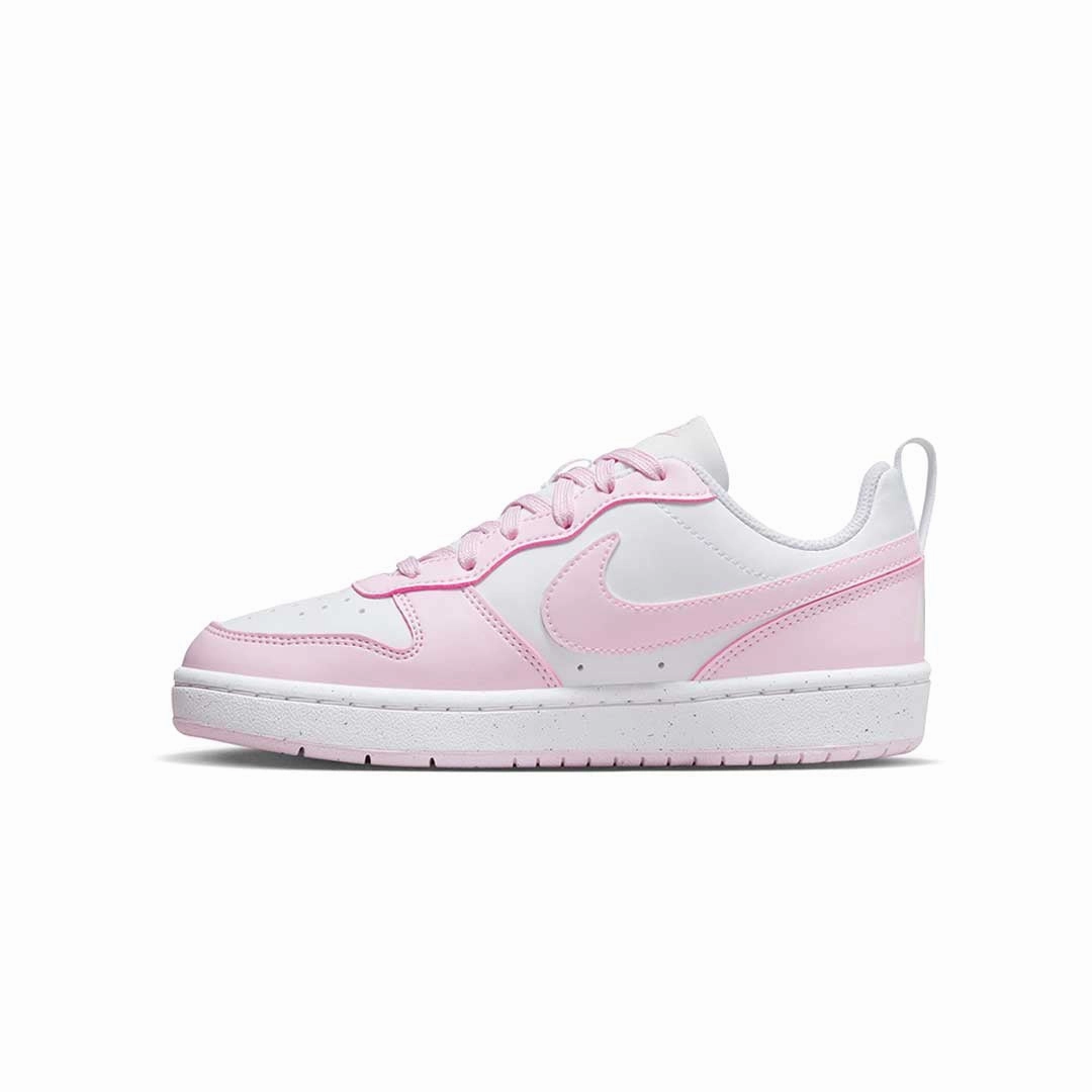 Nike - Kids' (Junior) Court Borough Low Recraft Shoes (DV5456 105) Nike Basketball Shoes Penny Hardaway