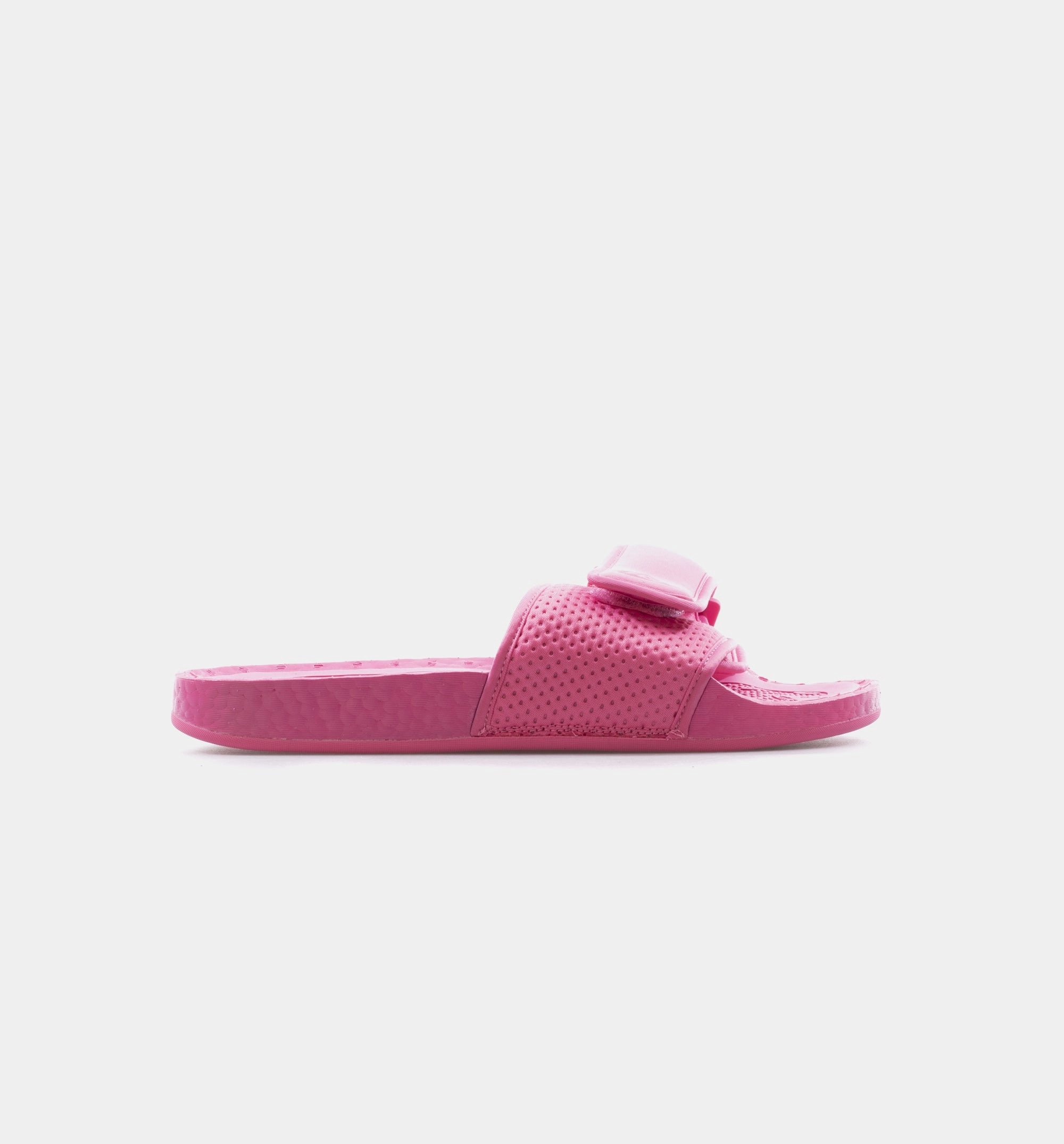 Pharrell Williams Boost Mens Slides - Pink Patterned Slippers