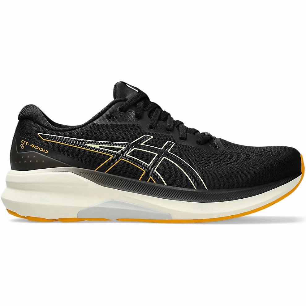 Customize Your Own Asics Shoes Asics Men's GT-4000 4 Running Shoes Black / Amber