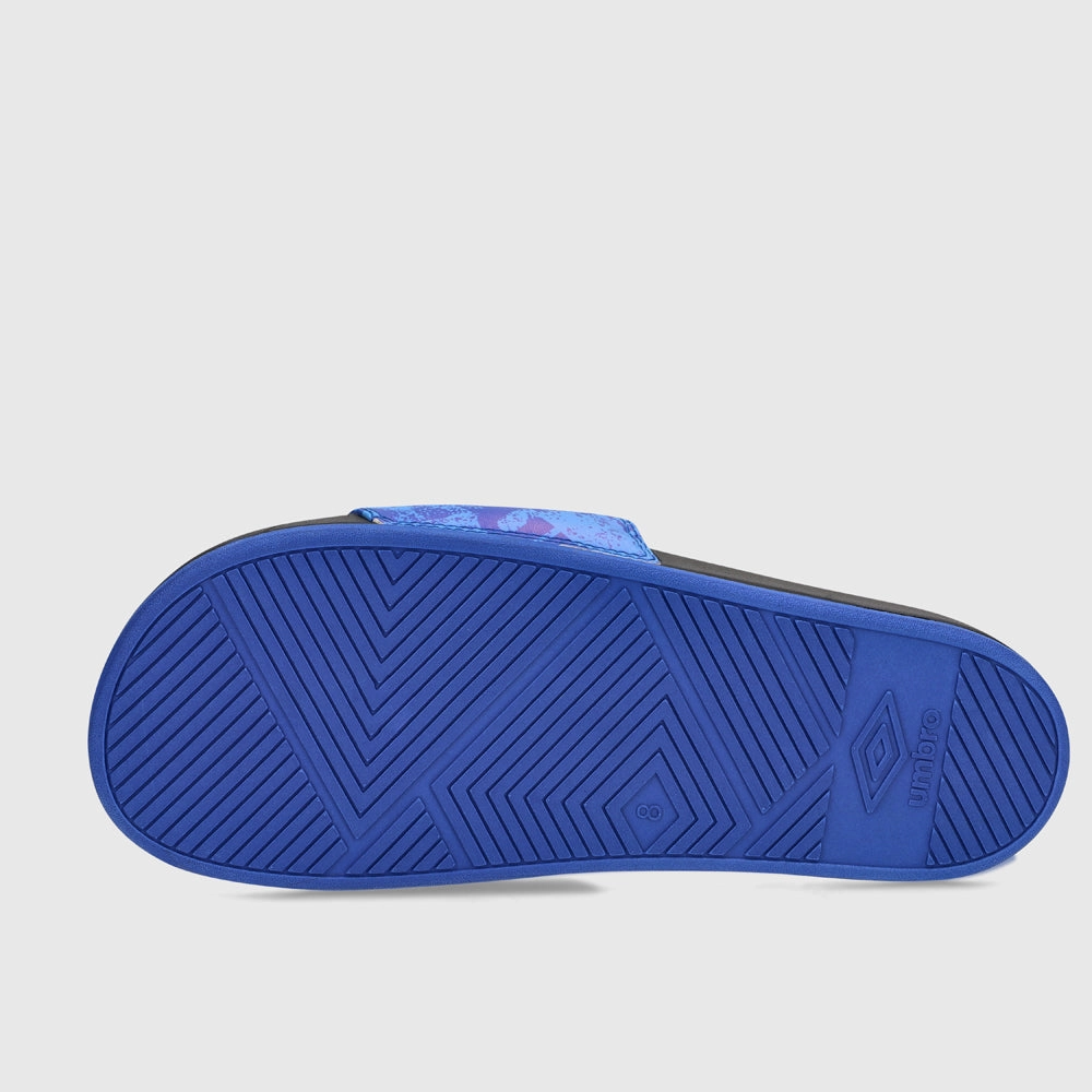 Umbro Mens Slide Sandals Blue Gorilla Slippers
