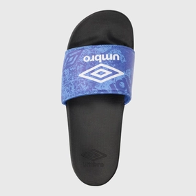 Umbro Mens Slide Sandals Blue Soft Slippers Home