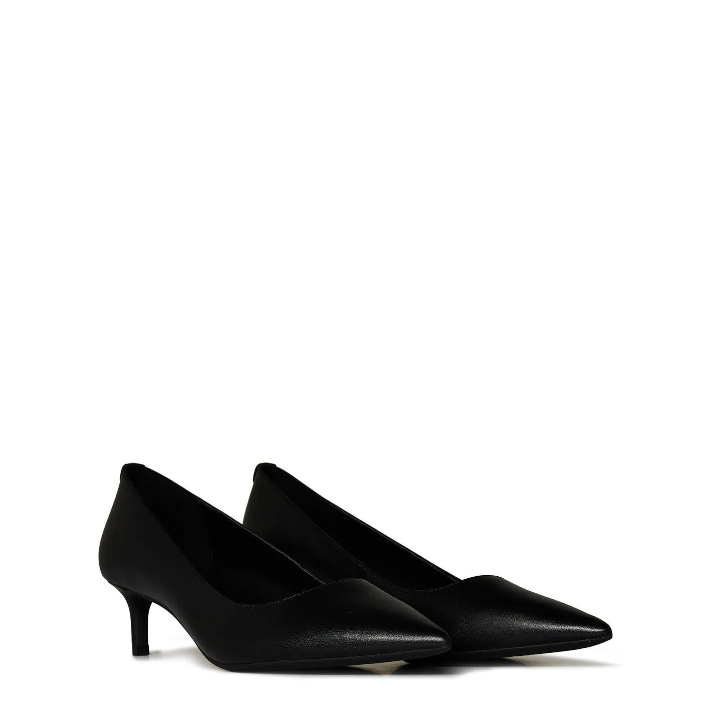 Michael Michael Kors  Alina Kitten Heels Black High Heel Slouch Boots