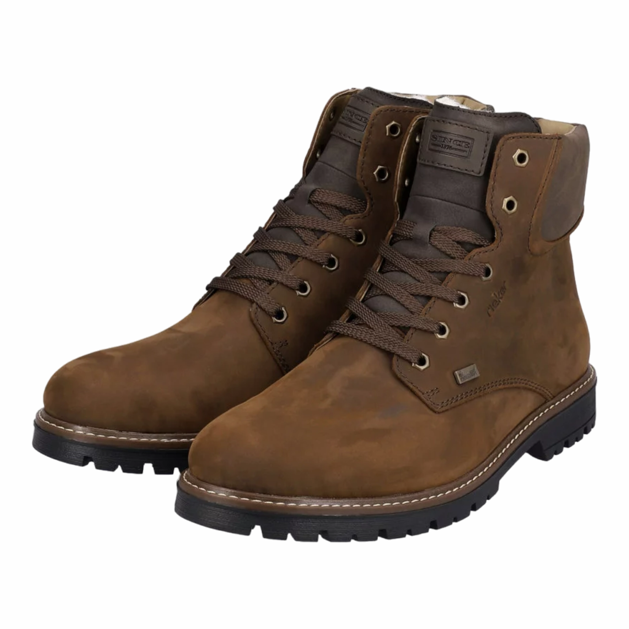 Zip-up Leather Ankle Boots F3606