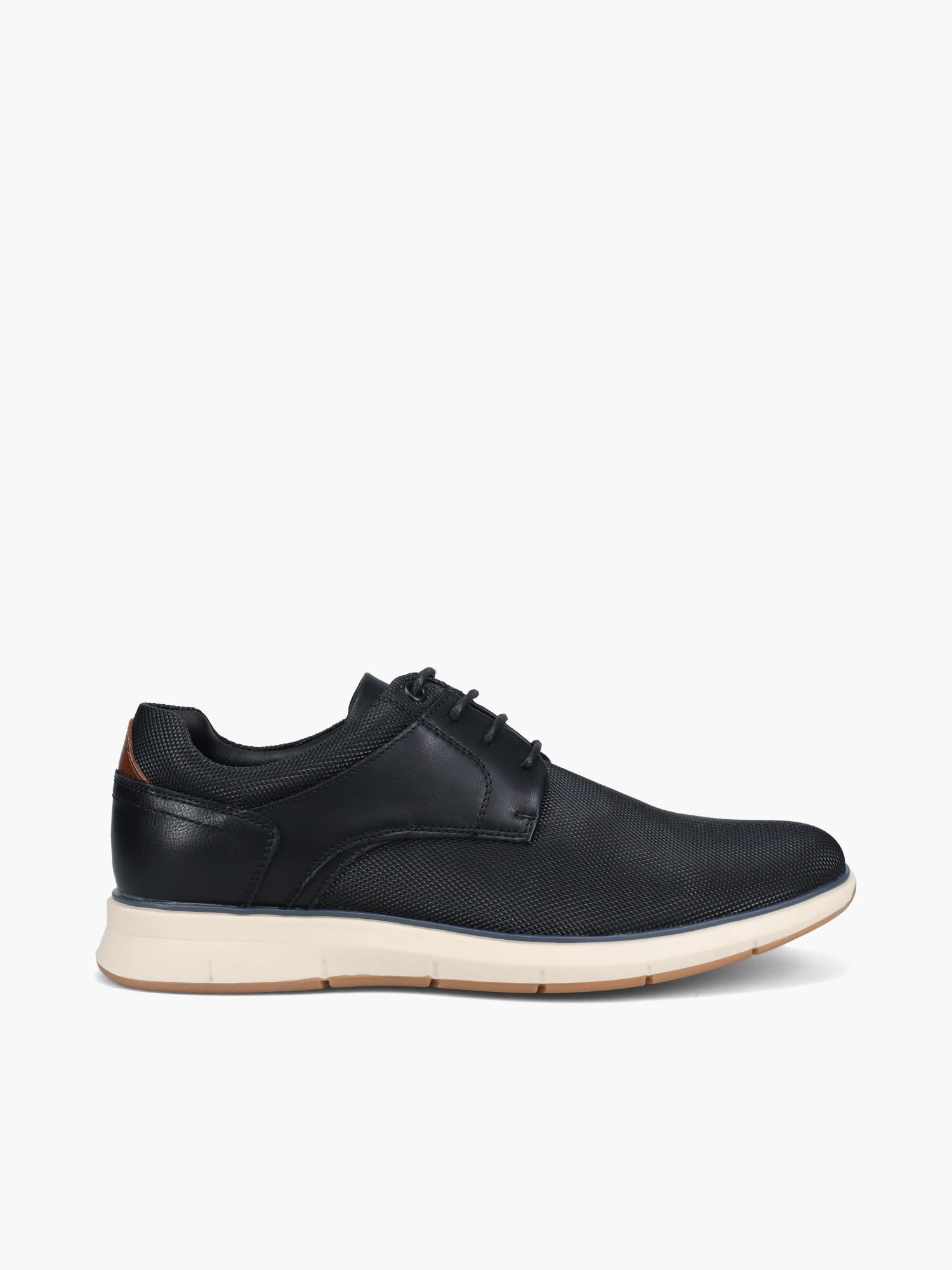 Oxford Derby Fabian Black Eco Leather