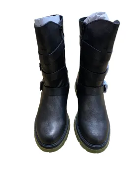 Combat Boots Pointed Toe Boots Combat By Mia In Bronze, Size: 7