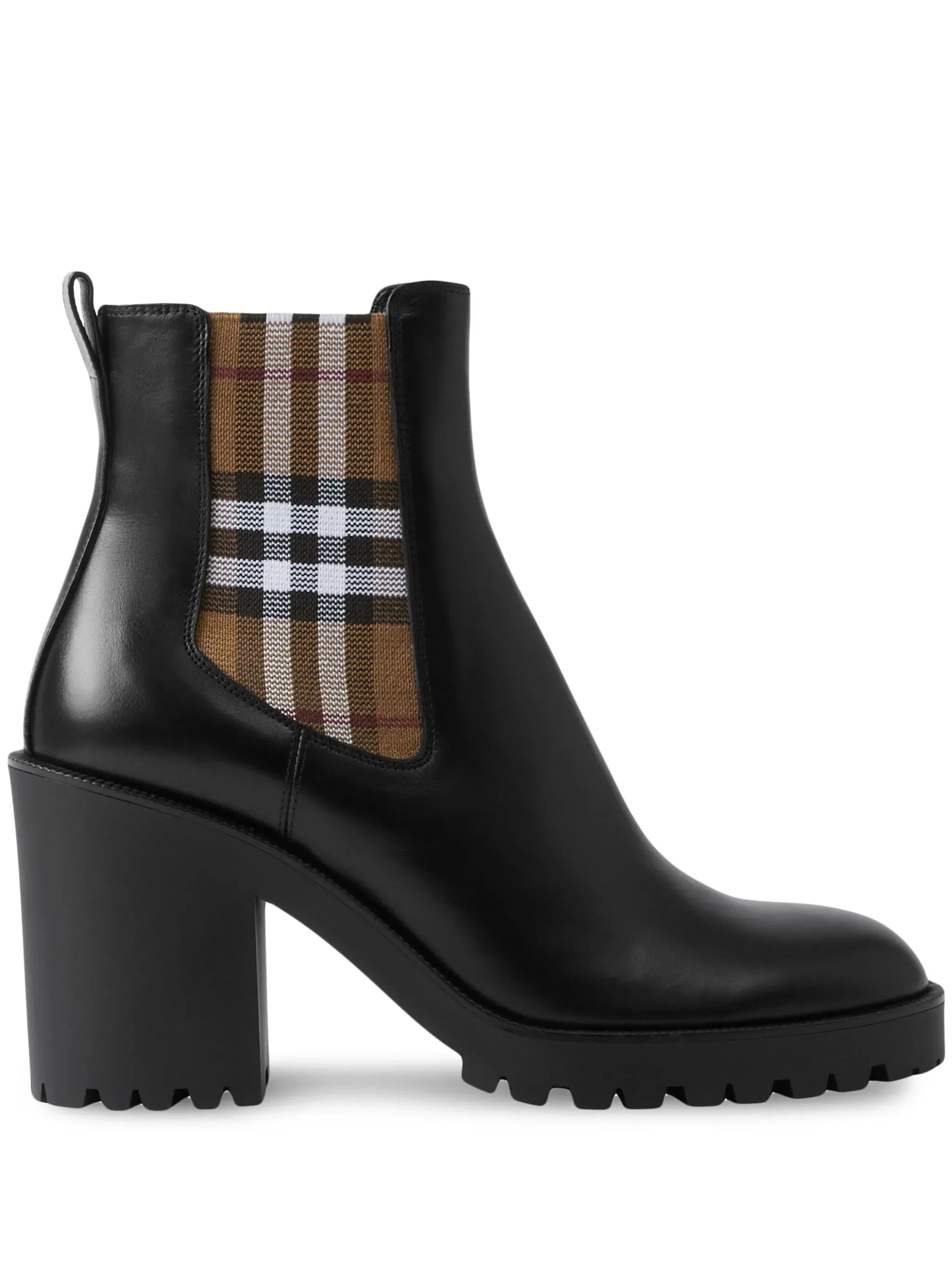 Chelsea Boots Business Formal checkered panel Chelsea boots