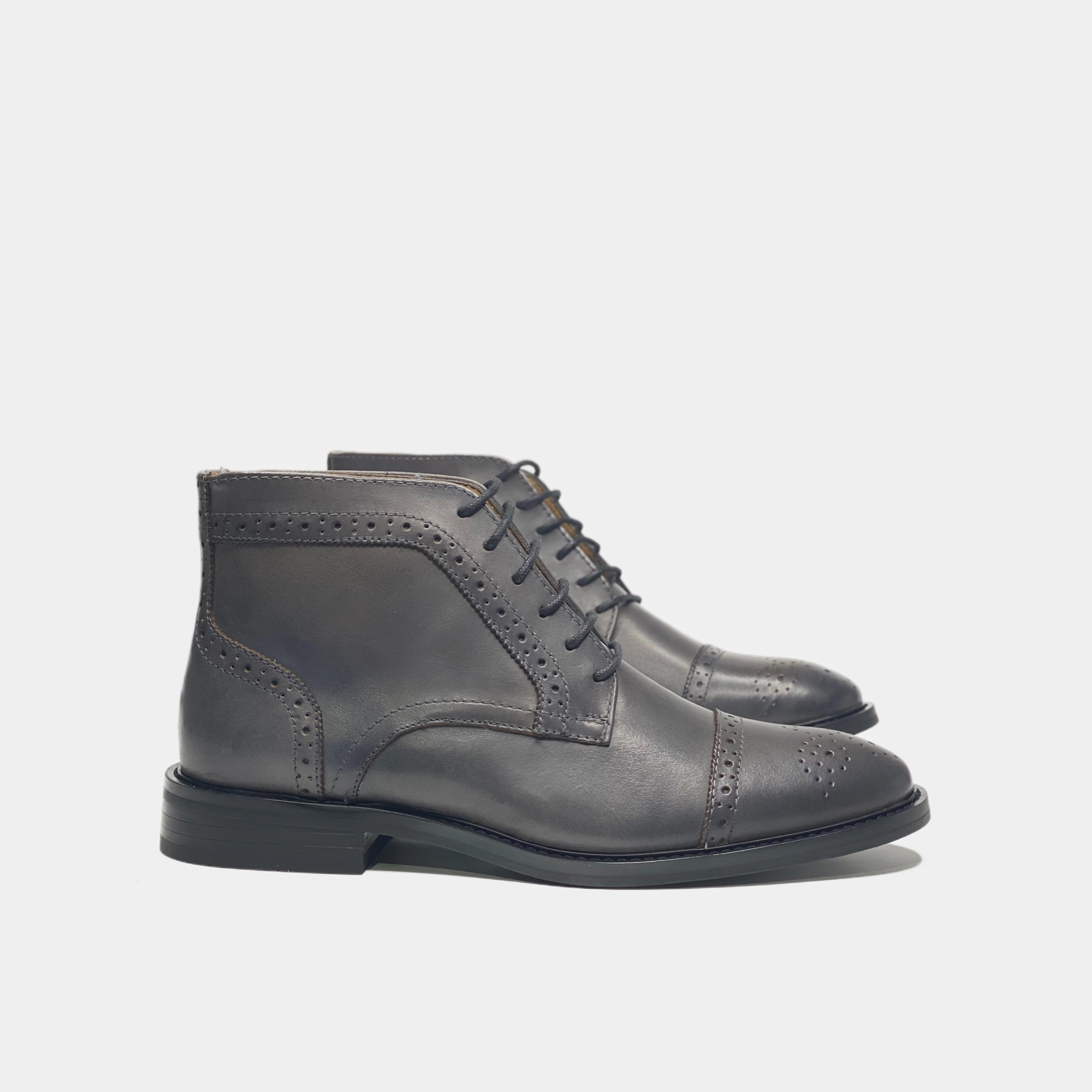 Ladle Captoe Ankle Boots Ankle Boots Lace Up Heels