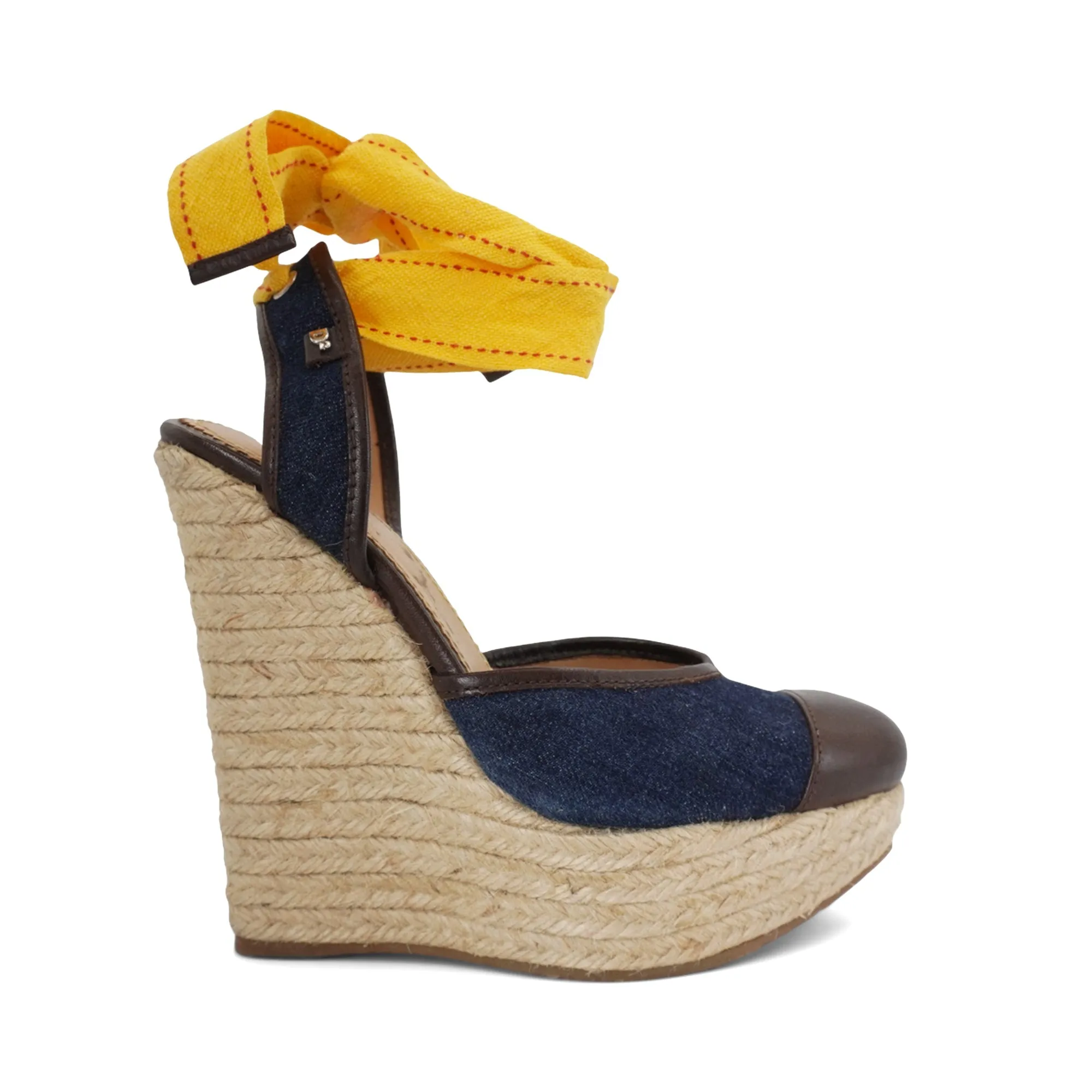 DSquared2 Wedge Espadrilles - Women's 39 Gucci Denim Espadrilles