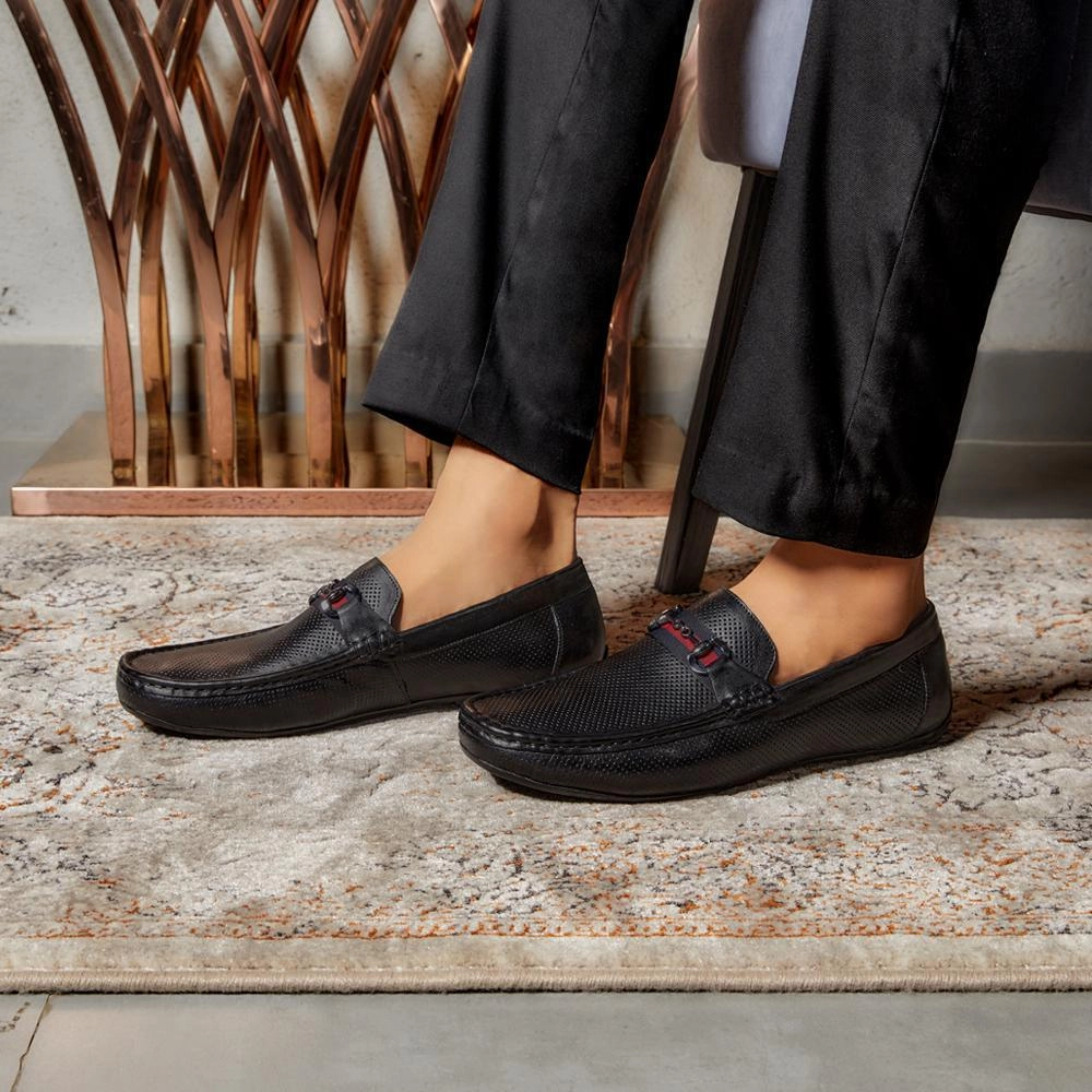 Fitflop Delicato Loafers The Rottervam Black Mens Driving Leather Loafer