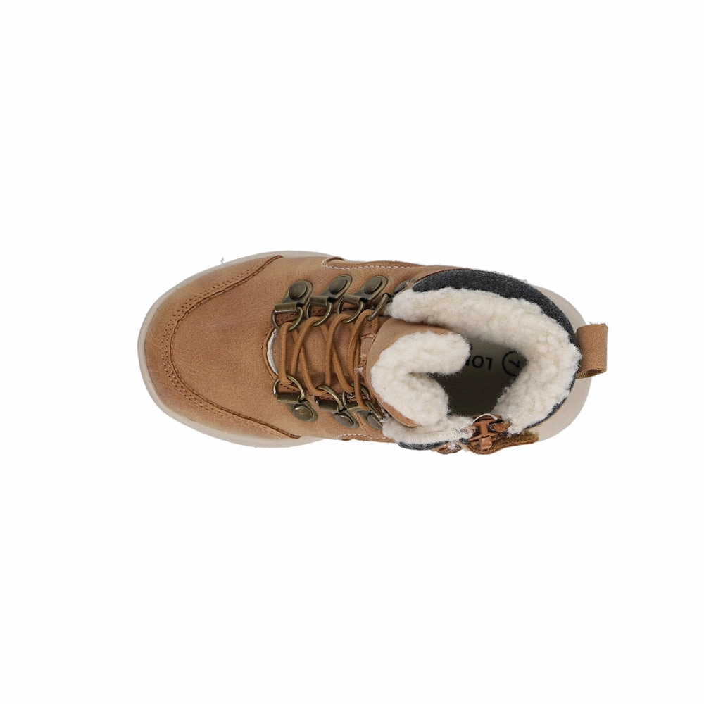 Fenix Lace Up Boots (Toddler-Little Kid) Sangeti Boots Wide Calf