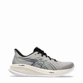 Asics Men's Gel-Cumulus 26 Sneaker in Moonrock/Dark Mint Asics Shoes Kayano