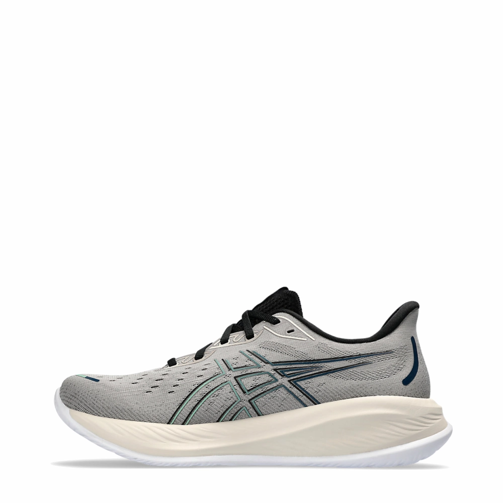 Asics International Lyte Wrestling Shoes Asics Men's Gel-Cumulus 26 Sneaker in Moonrock/Dark Mint