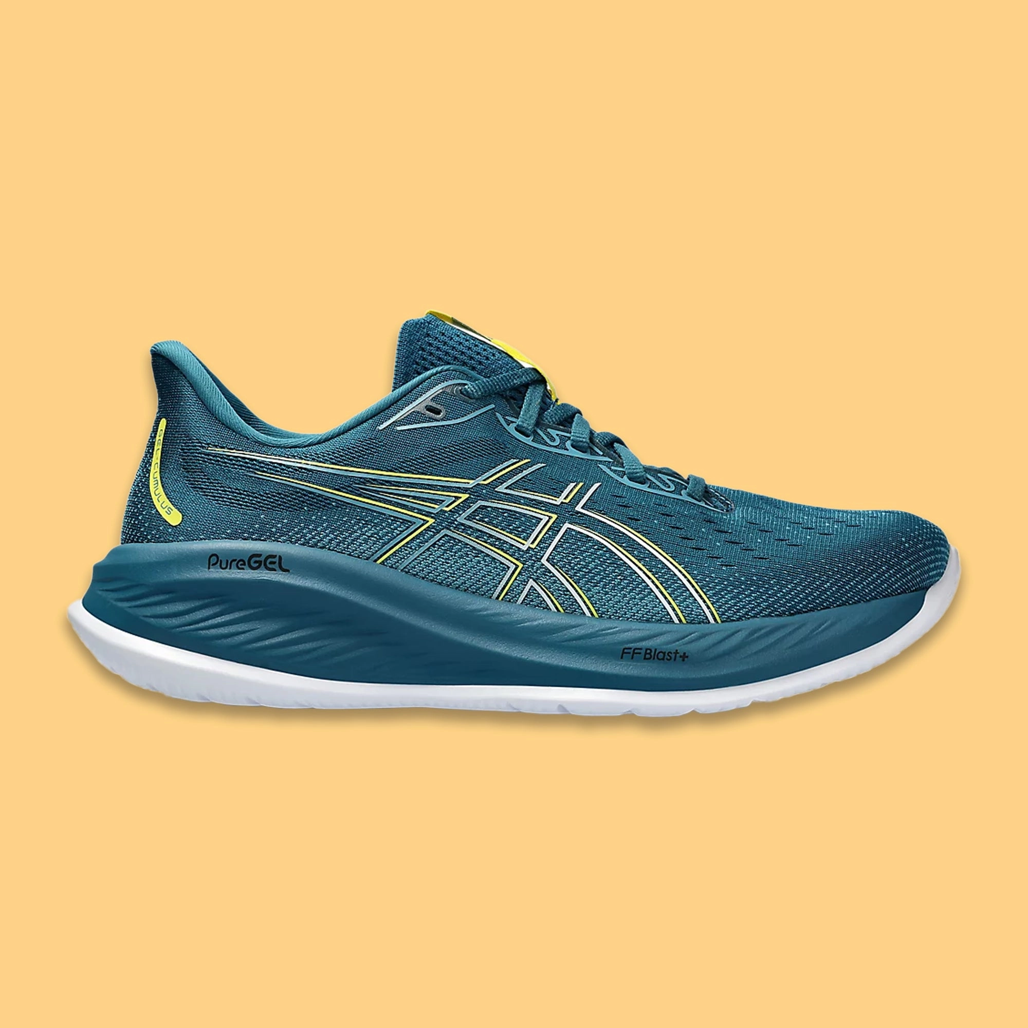 Asics Swim Bike Run Shoes Men's Gel Cumulus 26 - Neutral Cushioned Running Shoes