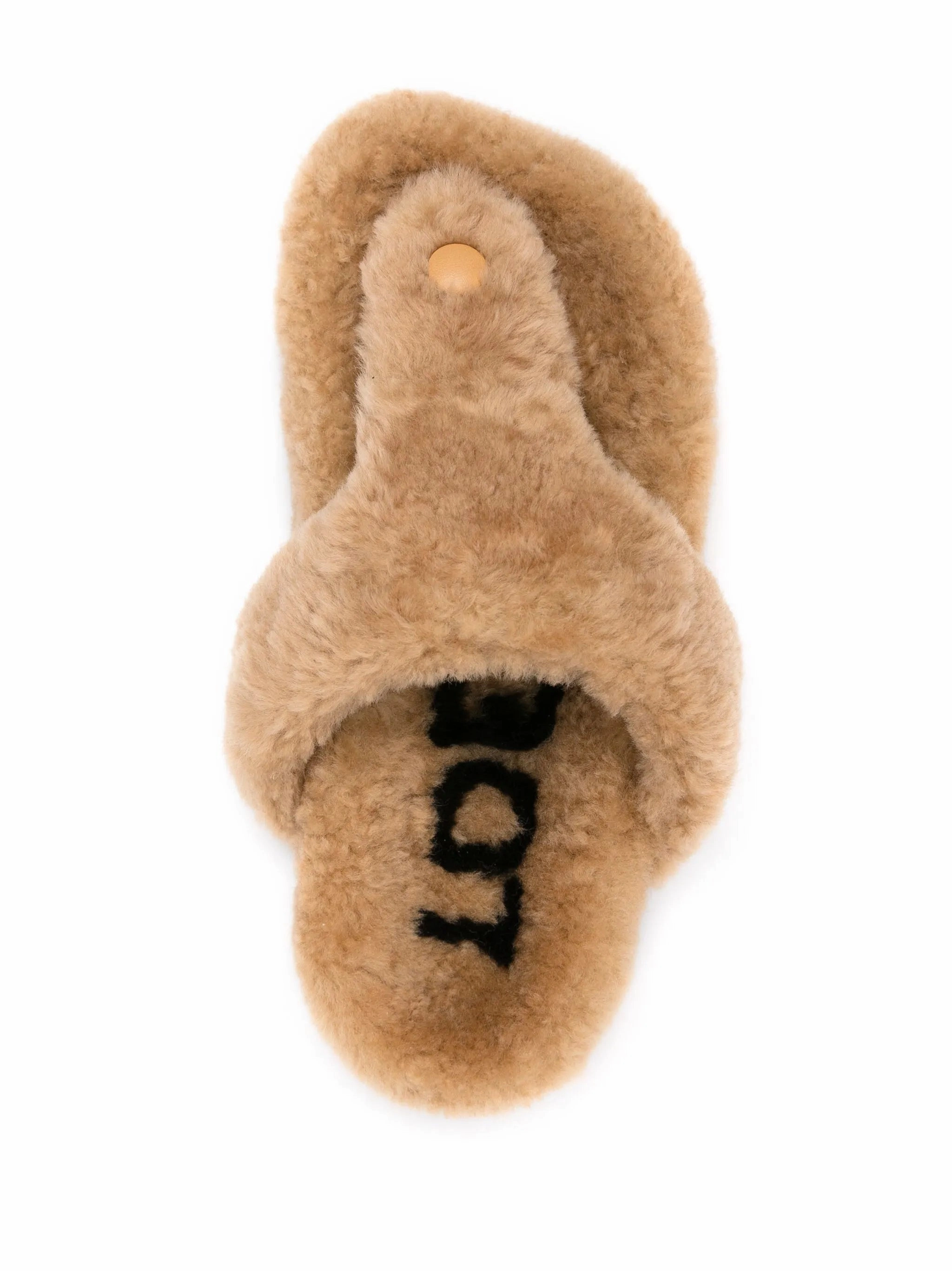 Ease Toe post shearling sandals Slippers For Toddlers