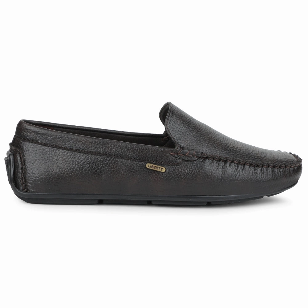 Fortune Brown Casual Loafers For Men AVL-4 By Liberty Schutz Loafers