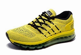 Onemix Air Running Shoes Light Gym Outdoor Walking Sneakers Yellow Black Size 8.5 DM US Nike Track Field Shoes