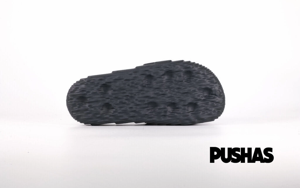 Adilette 22 Slides 'Carbon Black' (2022) Oofoam Slippers