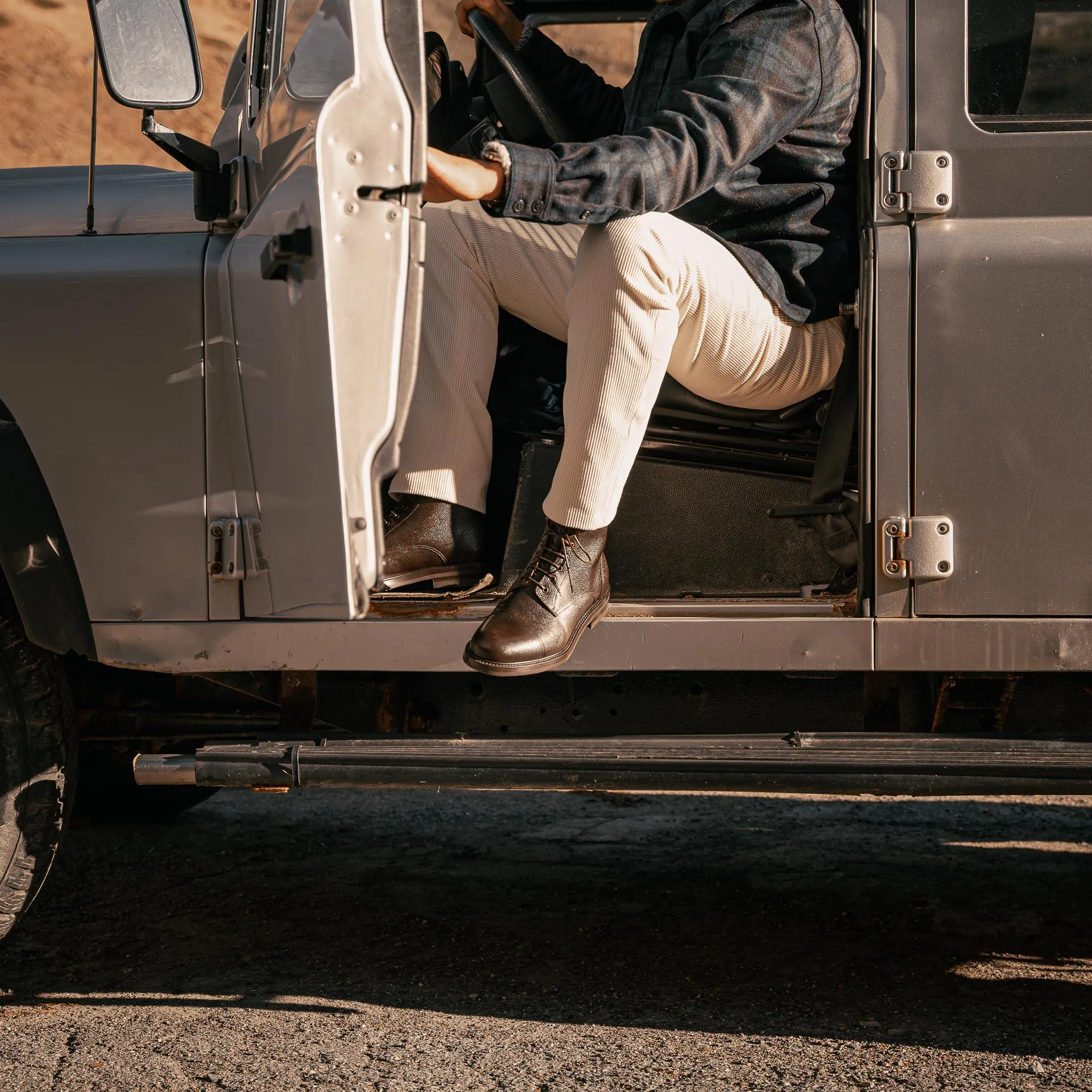 Fruttiroeu Combat Heeled Boots