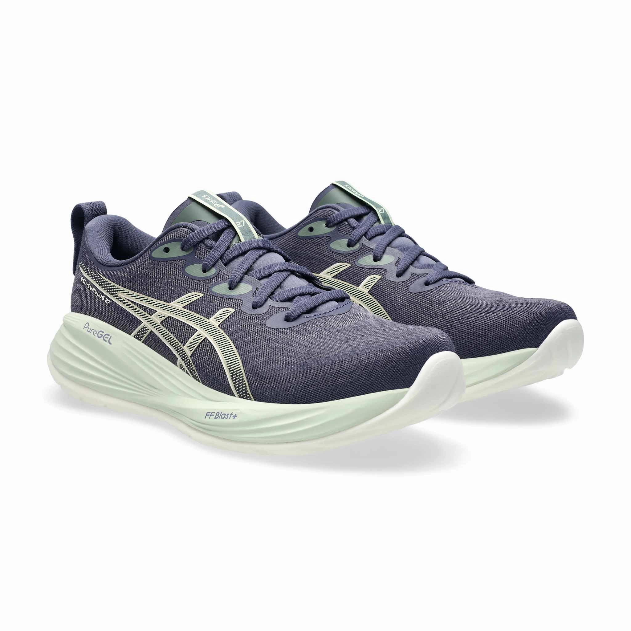 Asics Novablast 3 Le Running Shoes ASICS | Women's Gel-Cumulus 27 Running Shoes - Indigo Fog/Cream