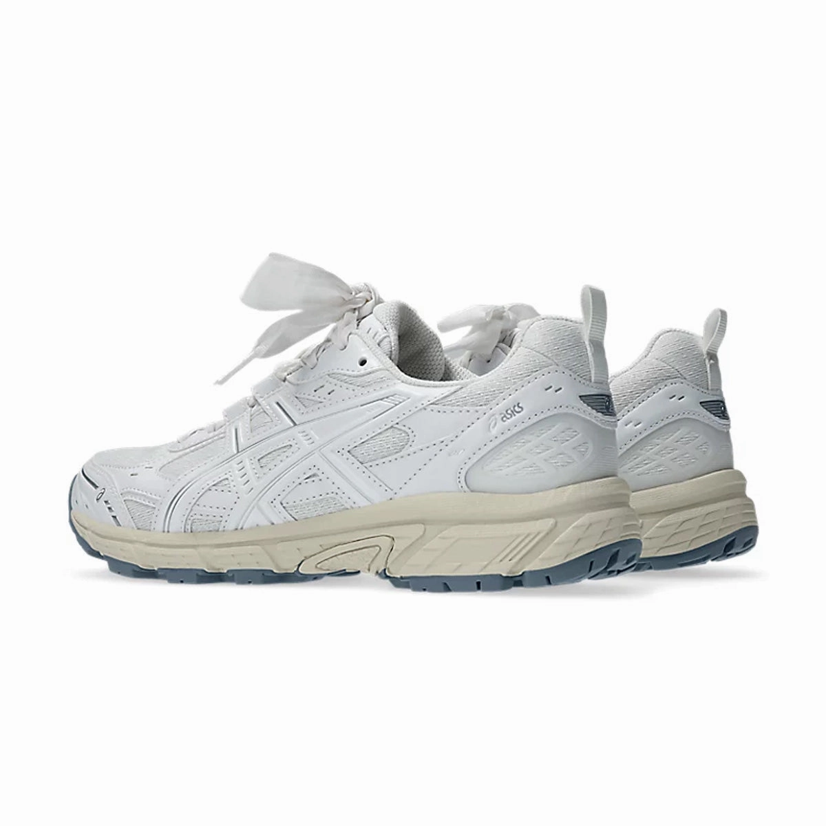 GEL-Nunobiki 'White Pure Silver' Asics Gel Solution Tennis Shoes