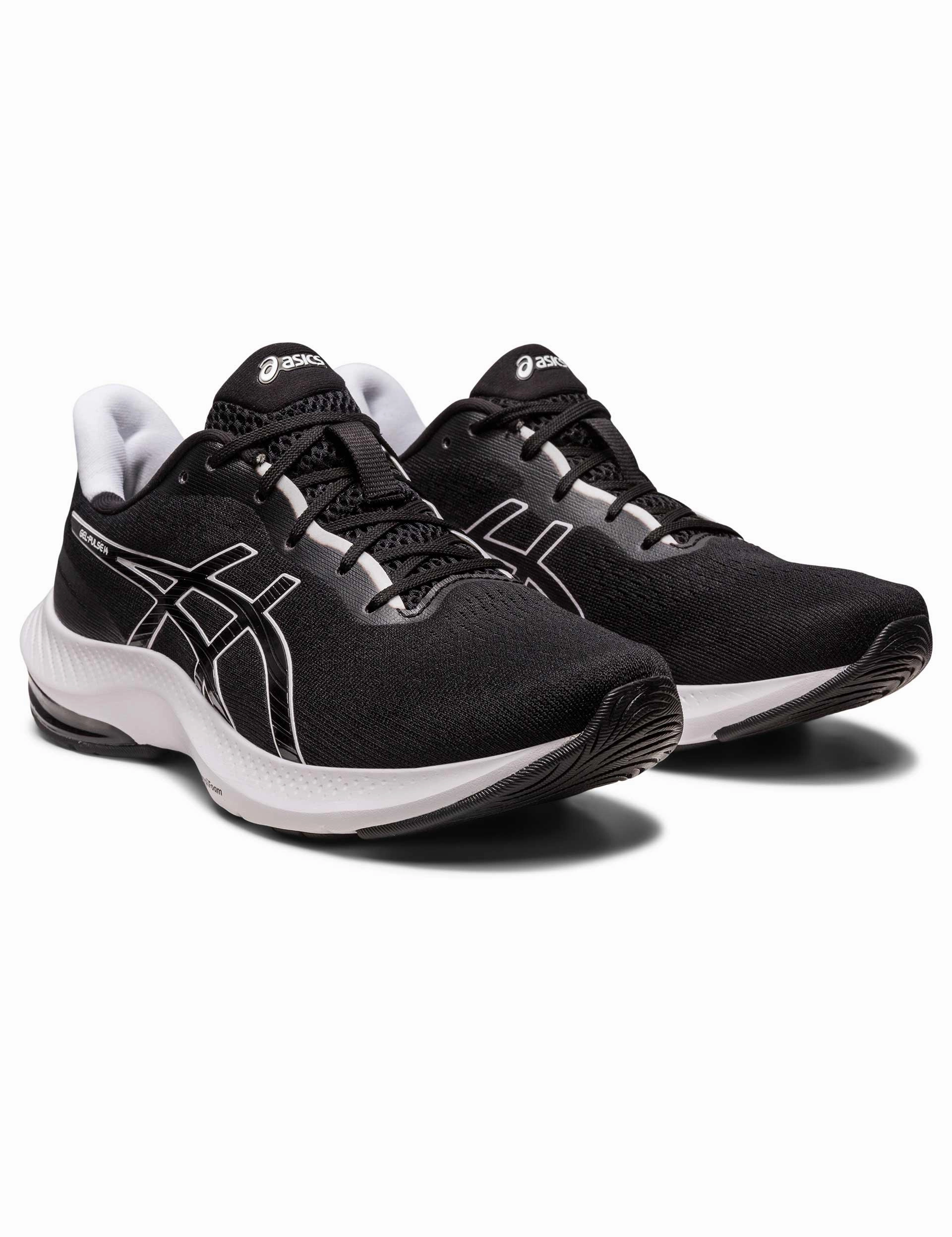 Coupon Codes For Asics Running Shoes Gel-Pulse 14 - Black/White