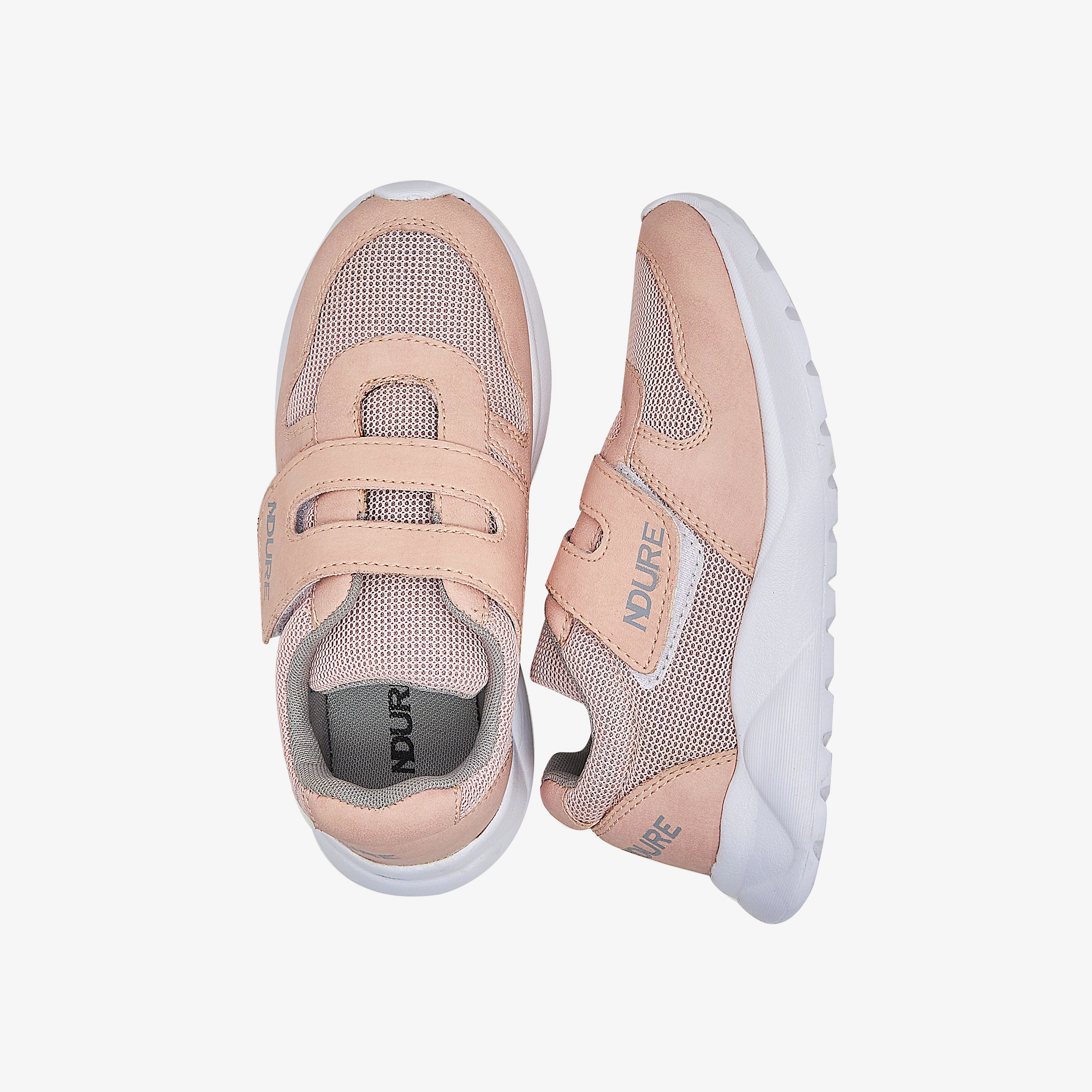 Girls Velcro Strap Joggers Best Padded Running Shoes