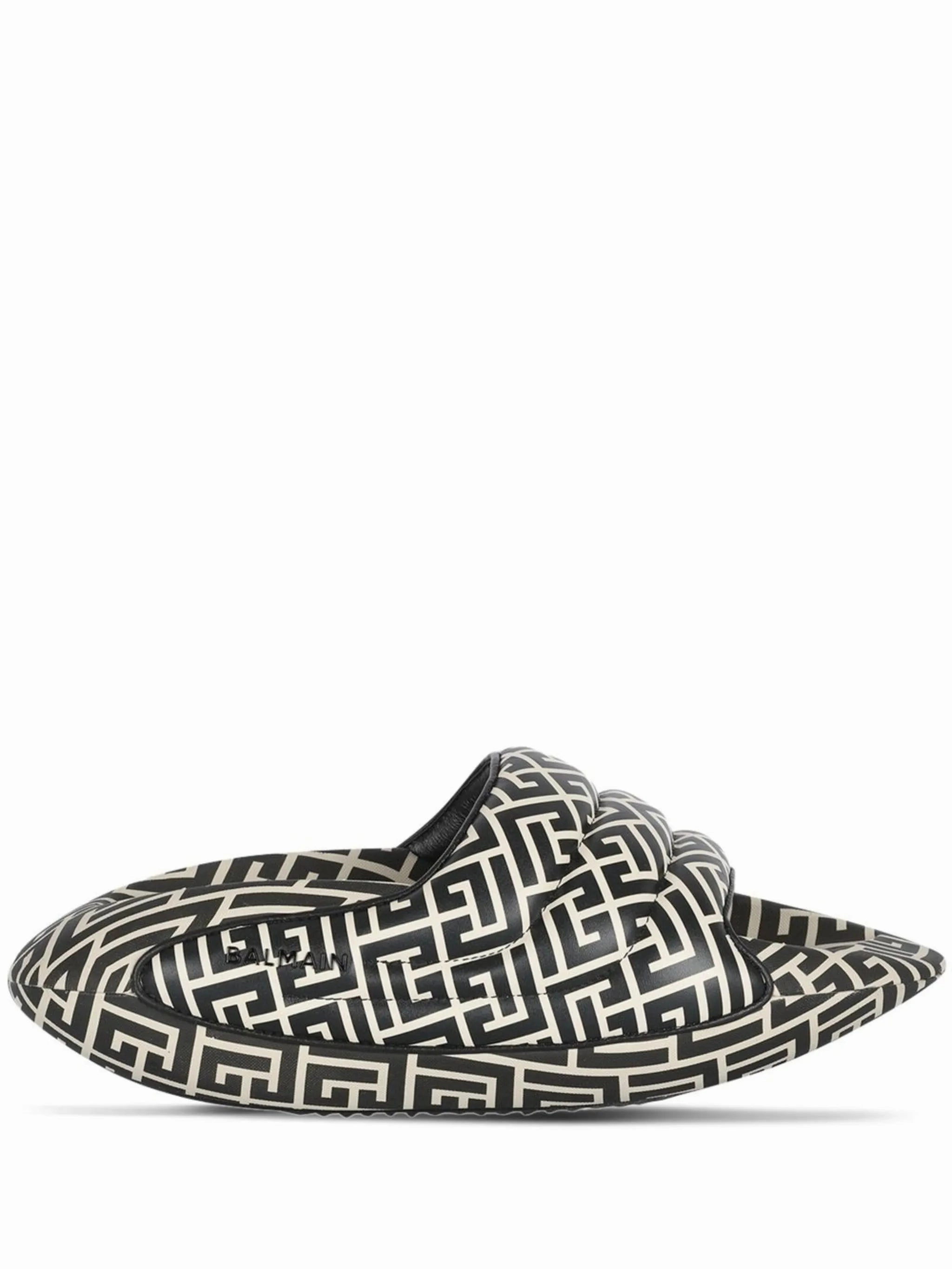 Acorn Spa Slippers B-IT monogram-print slides