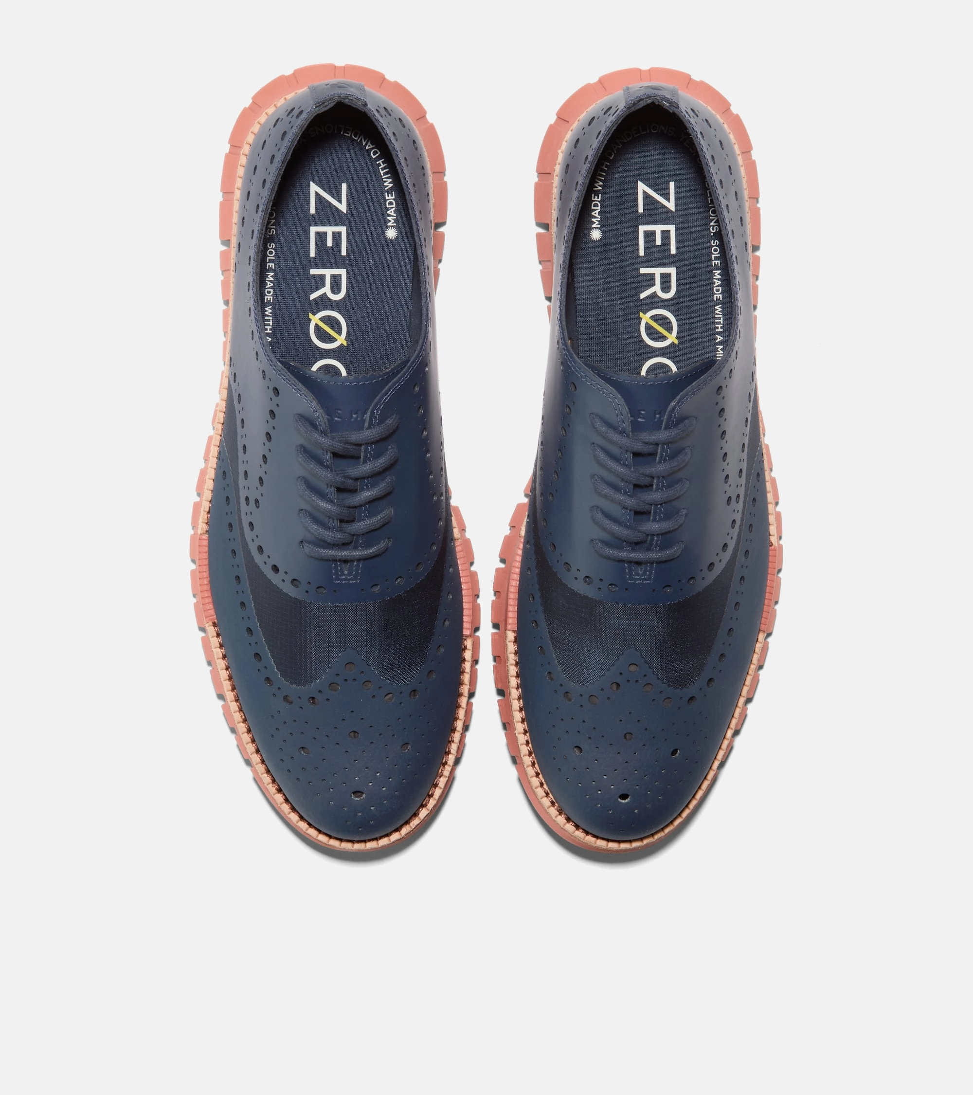 Dress With Oxfords Men's ZERGRAND Remastered No Stitch Wingtip Oxfords