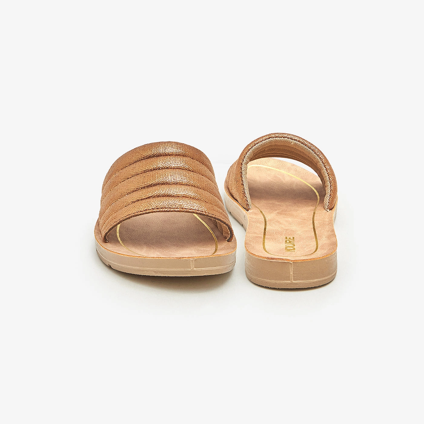 Down Slippers Gleamy Women's Slides
